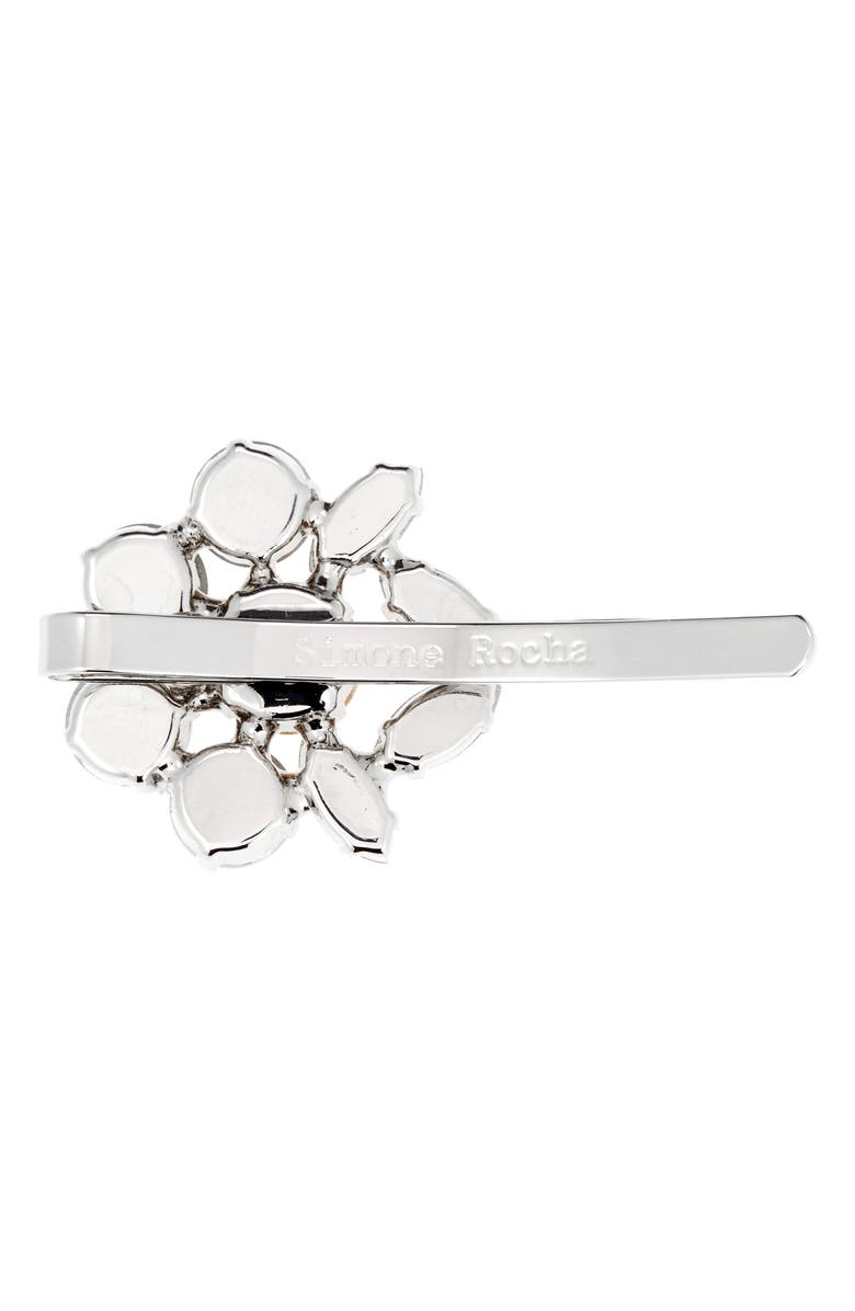Simone Rocha Mini Heartbloom Hair Clip, Alternate, color, Sand Opal/ Clementine/ Pearl