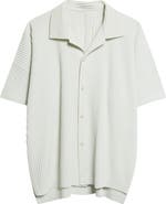 Homme Plissé Issey Miyake Monthly Colors May Pleated Camp Shirt