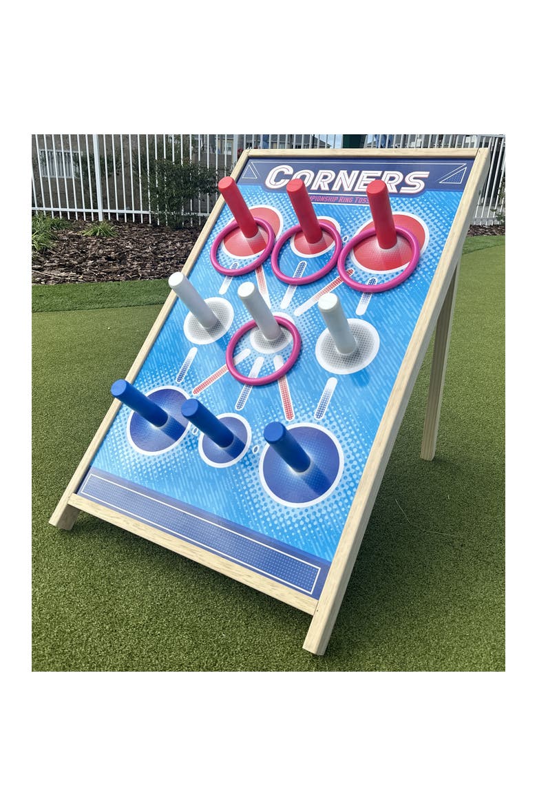 Magenta Ring Toss 4 Piece Set, Alternate, color, Multicolored