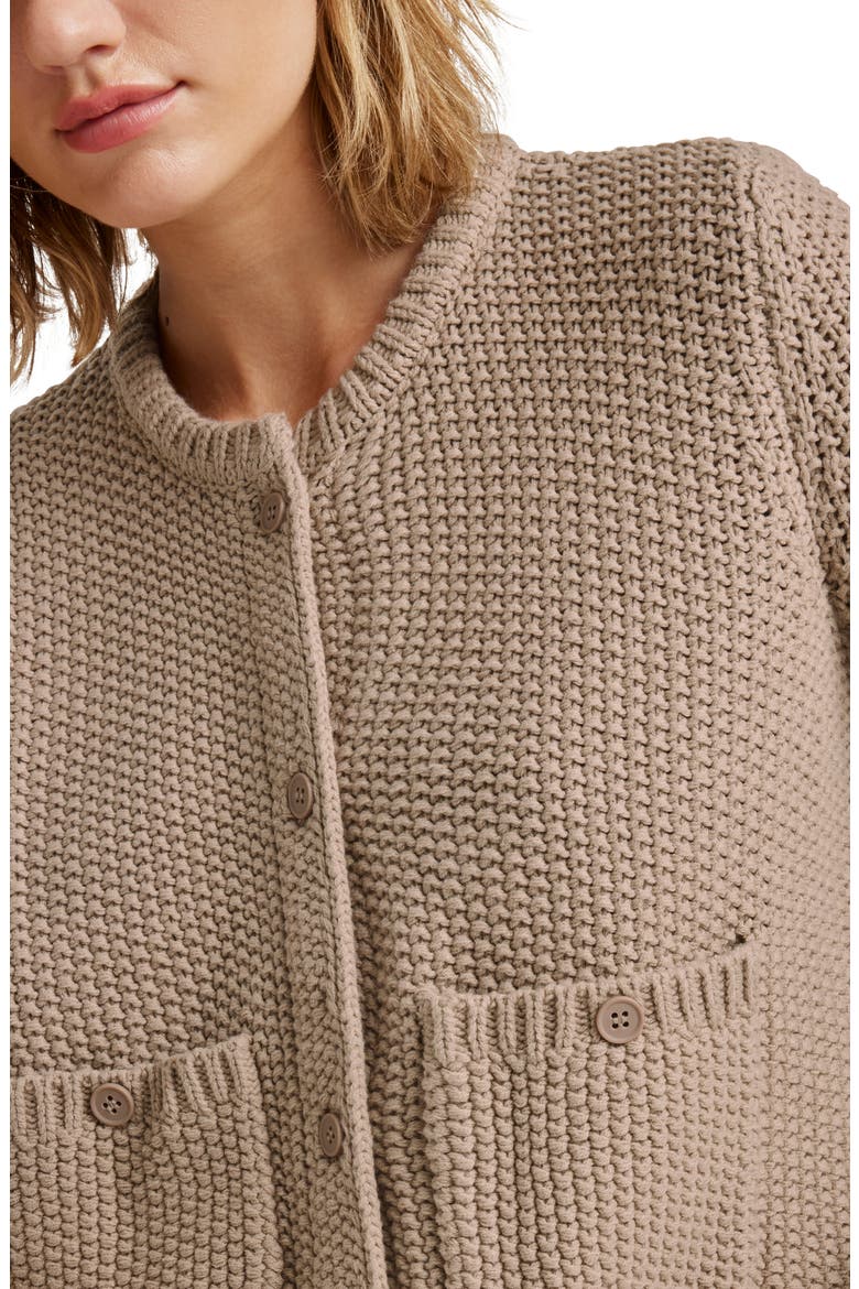 Andrea Crop Cardigan, Alternate, color, CACTUS