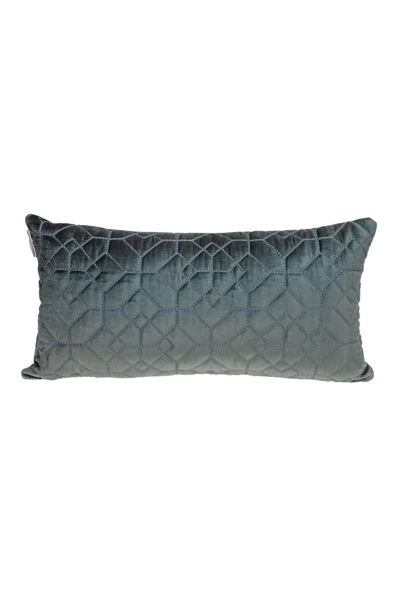 Sora Quilted Throw Pillow, Main, color, CHARCOAL