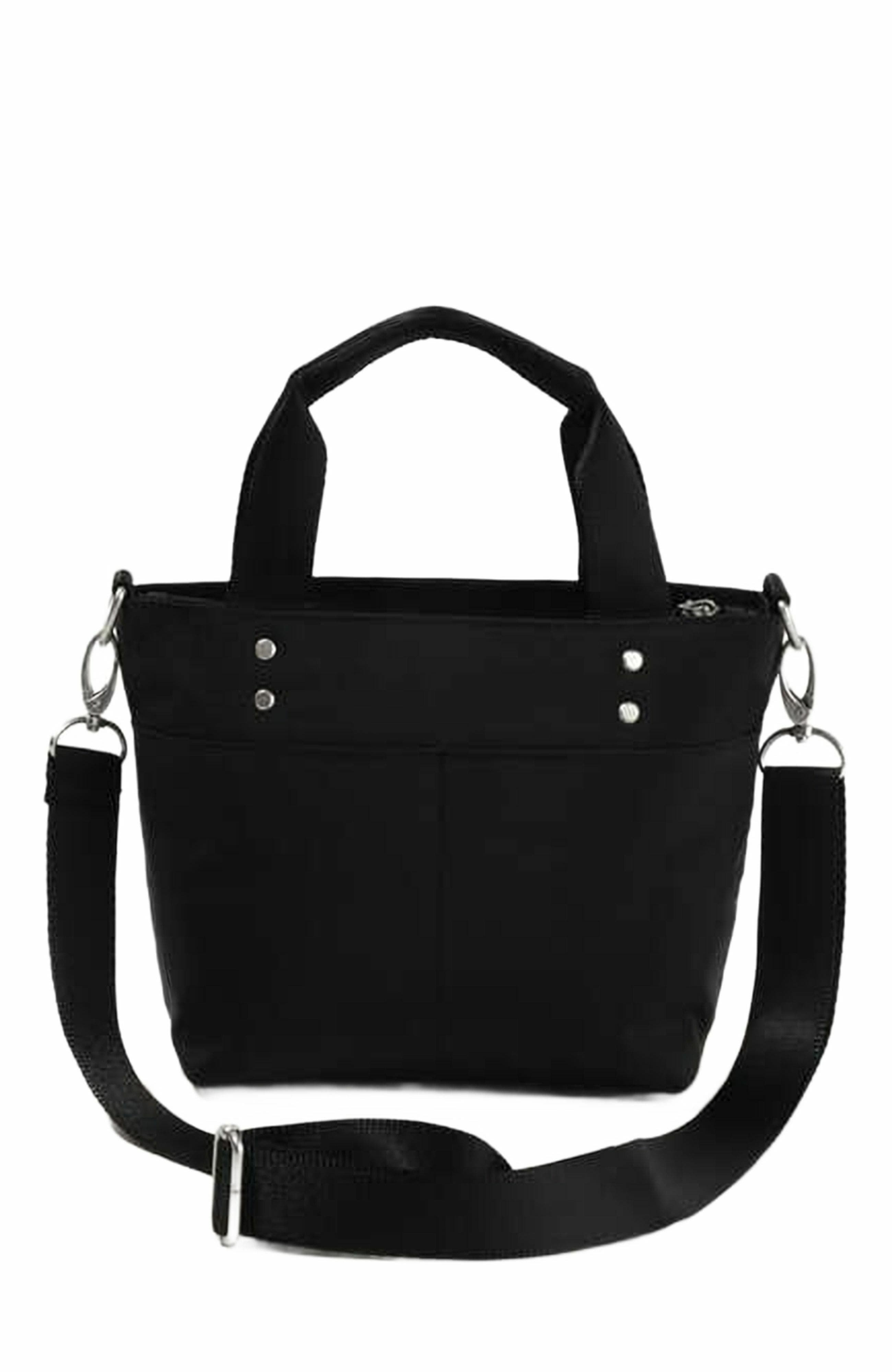 BAGGALLINI Mini Carryall Crossbody Tote Bag, Alternate, color, Black