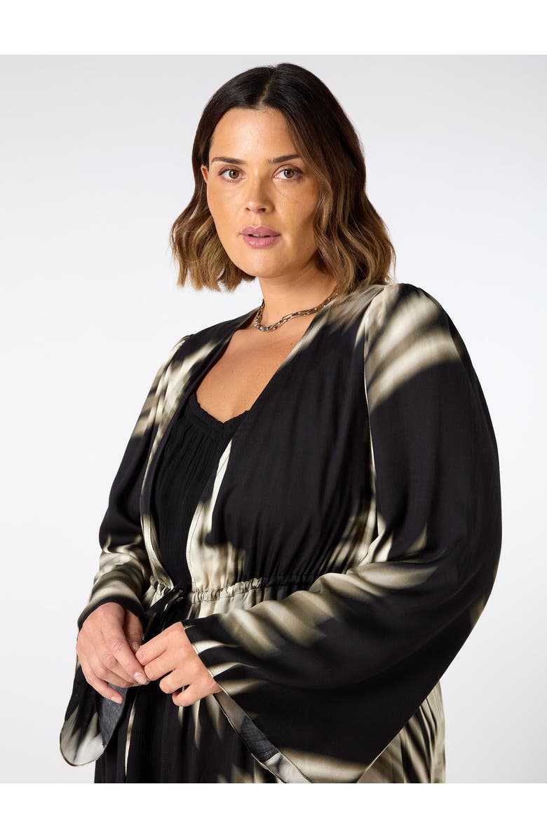 Live Unlimited Drawstring Coat, Alternate, color, Mono