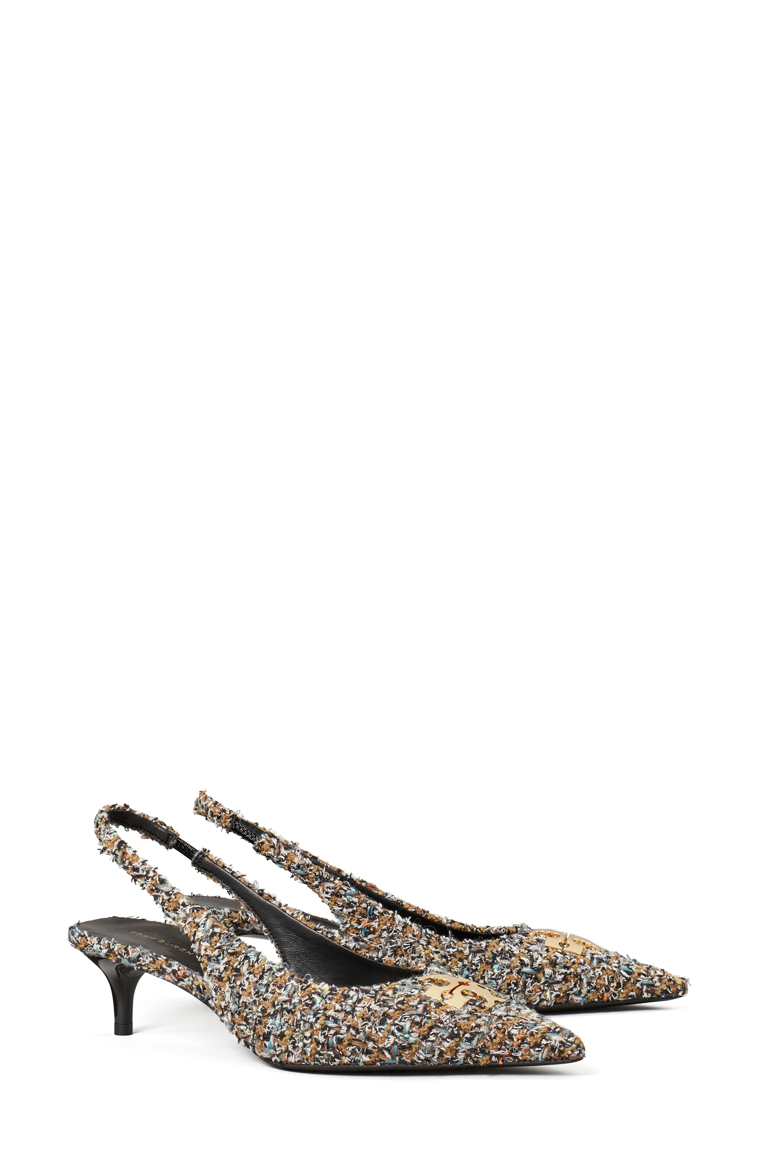 Charlie Slingback Pump, Main, color, BROWN MULTI