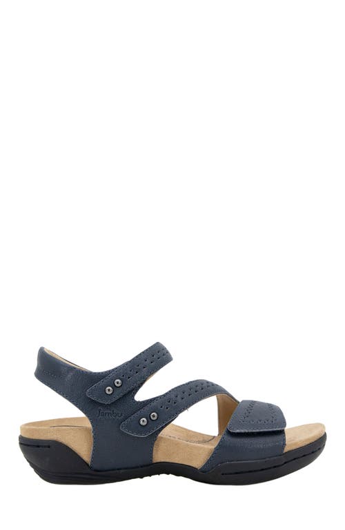 Jambu Makayla Casual Flat Sandal In Navy