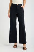 Wit & Wisdom Whitney Skyrise Flat Front Wide Leg Pants