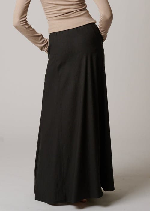 Leisure Lab Sunset Flow Skirt In Black