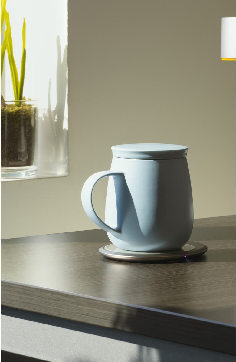 OHOM INC Ui 3 Self-heating Mug Set, Alternate, color, Moonmist Blue