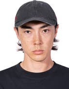 PLEASURES Scrawl Adjustable Cotton Twill Baseball Cap