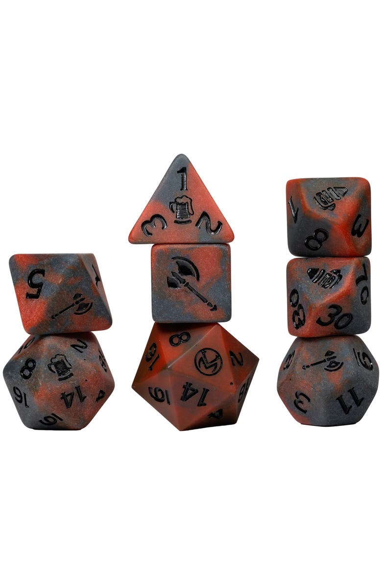 Grog Strongjaw 8pc RPG Die, Alternate, color, Multicolored