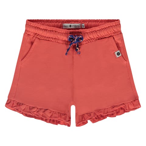 Ruffled Hem Shorts
