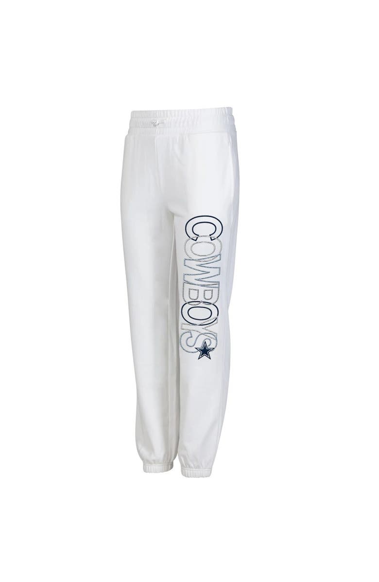 CONCEPTS SPORT Women's Concepts Sport Gray Dallas Cowboys Sunray French Terry Pants, Main, color, 