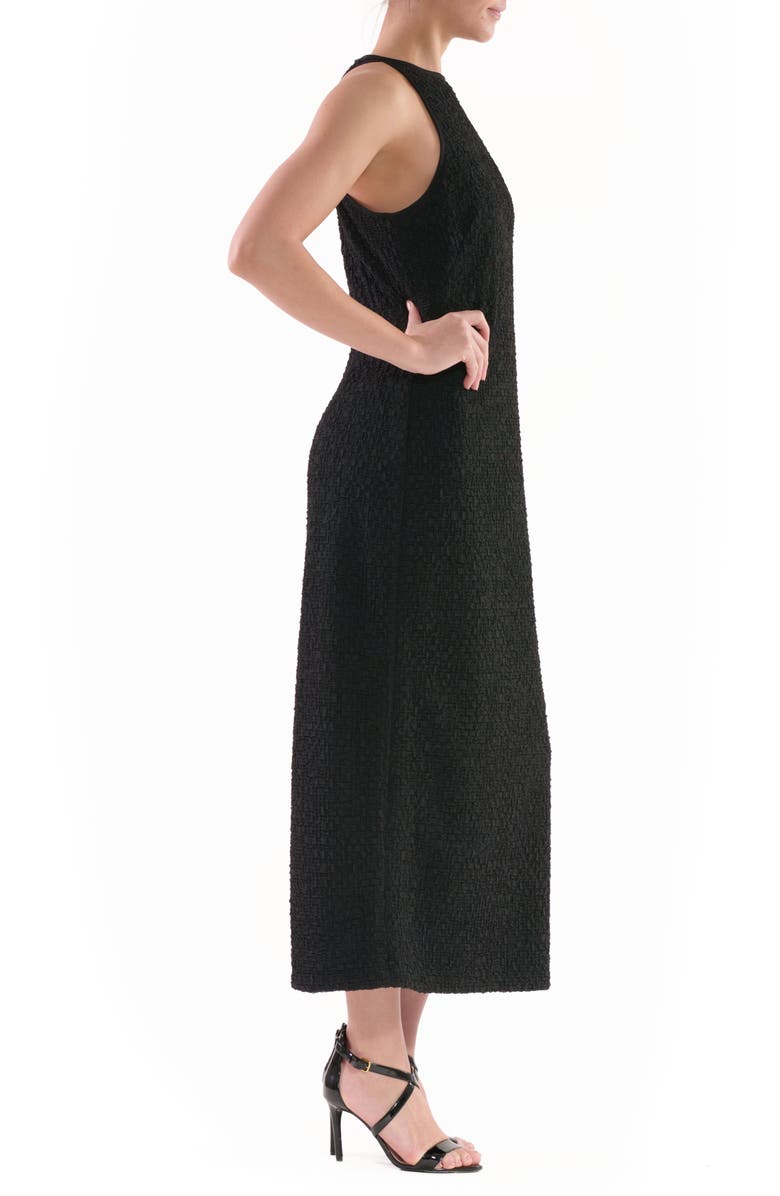 Julia Jordan Puckered Sleeveless Midi Dress, Alternate, color, 