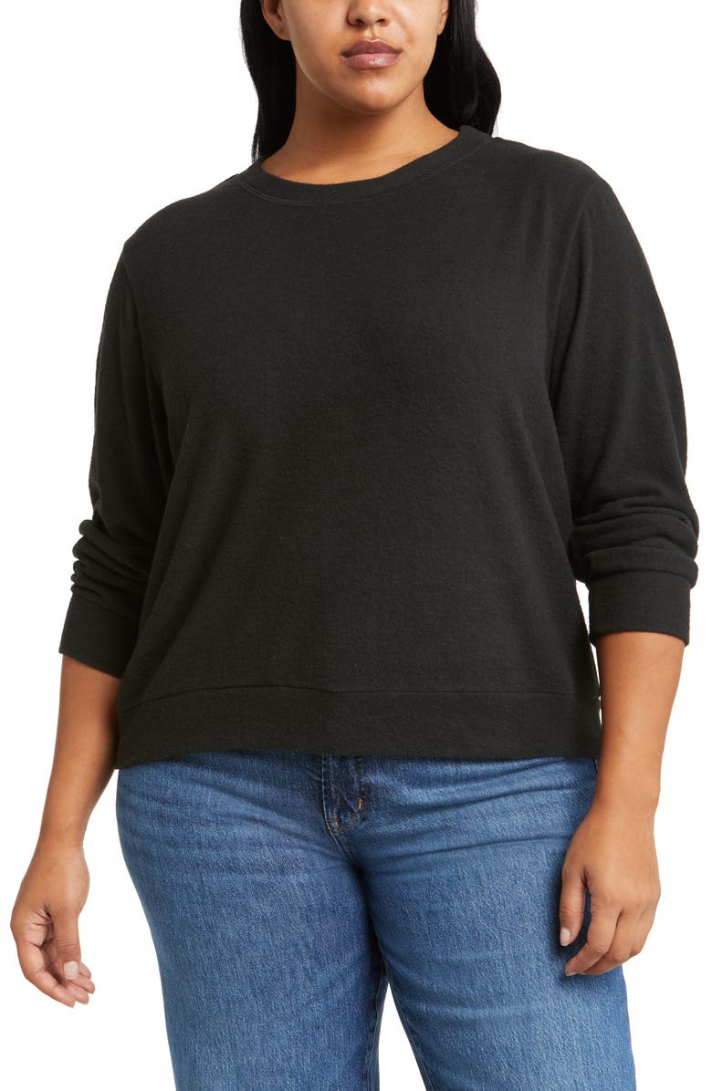 Loveappella Crewneck Top, Main, color, 