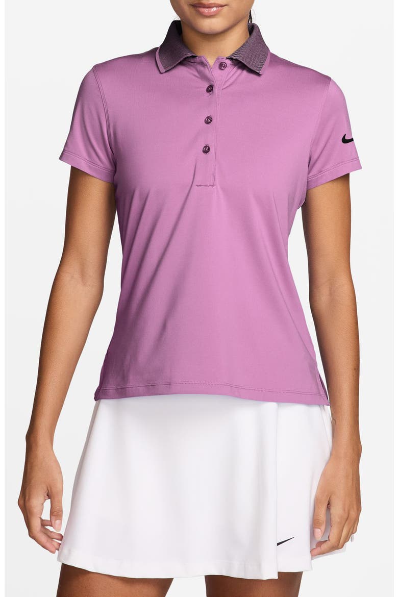Golf Club Dri-FIT Golf Polo, Main, color, LIGHT MAGENTA/WHITE