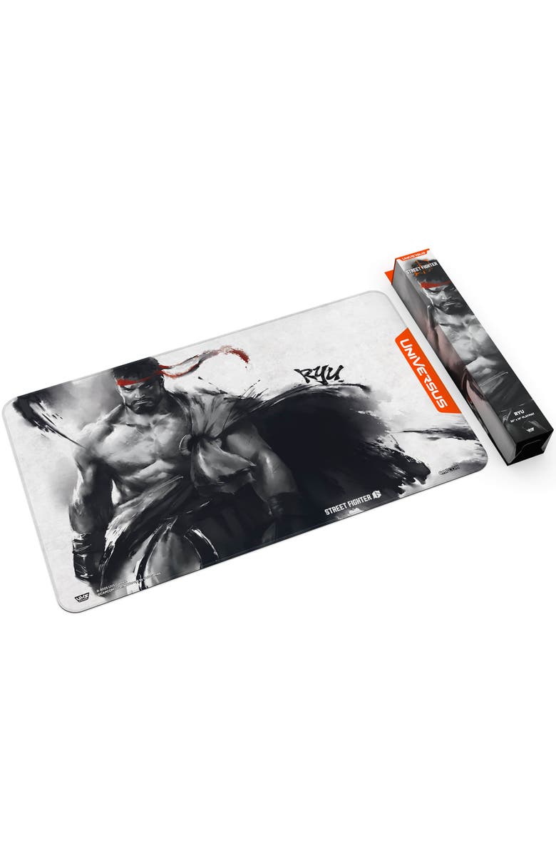 UniVersus Street Fighter 6 Challenger Series Playmat, Ry, 24 x 14", Alternate, color, Multicolored