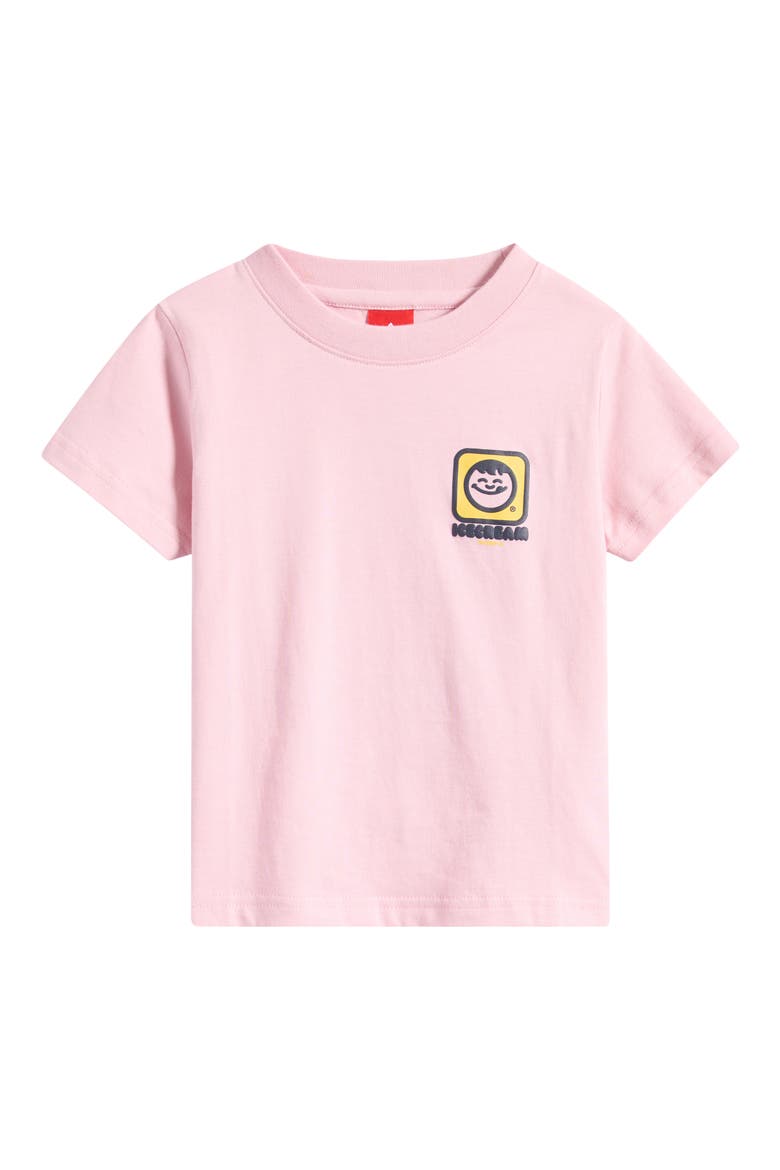 Kids' Mmmm Cotton Graphic T-Shirt, Main, color, PINK NECTA