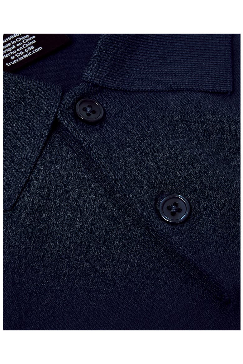 Sweater Polo, Alternate, color, NAVY