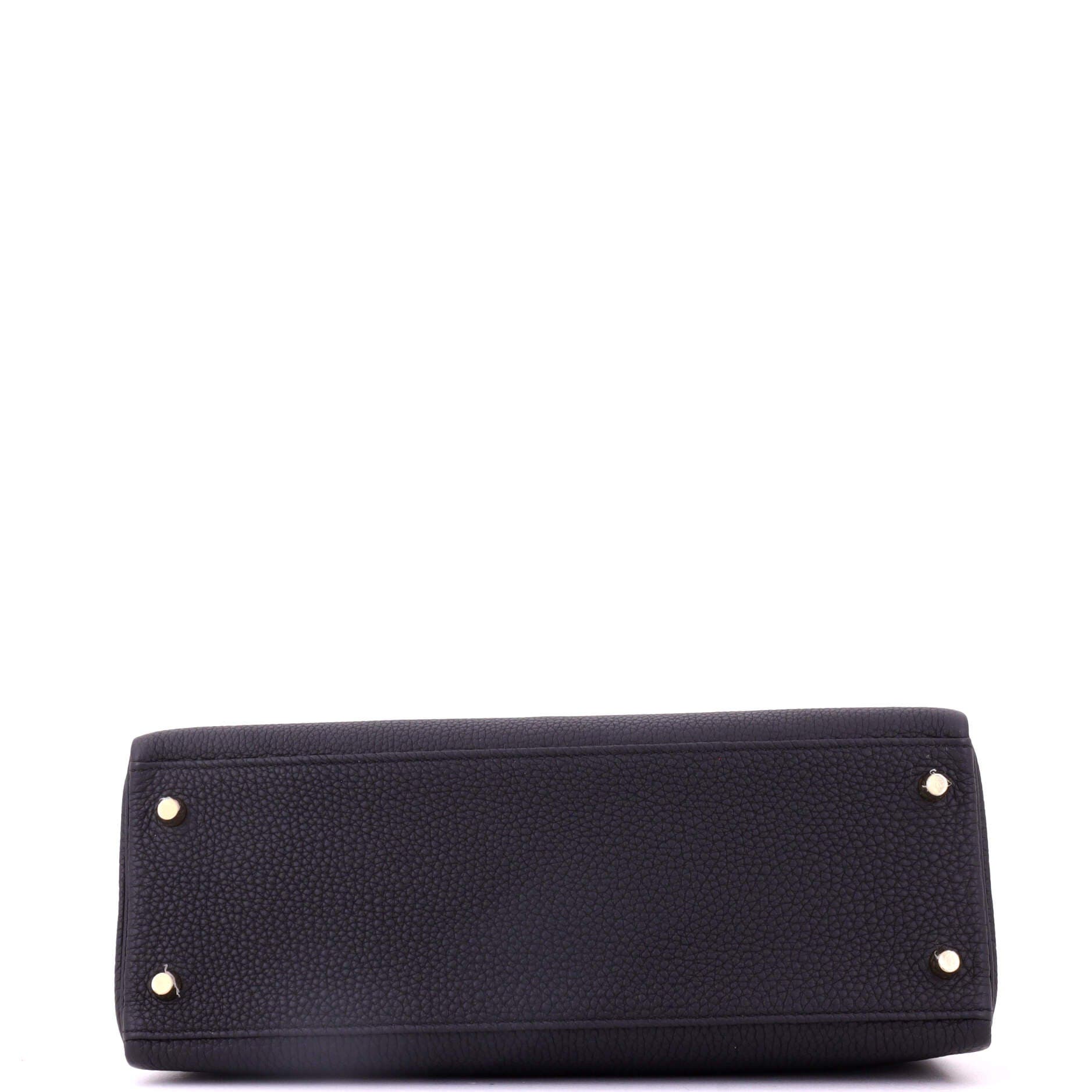 Kelly Handbag Black Togo with Gold Hardware 32, Alternate, color, Black