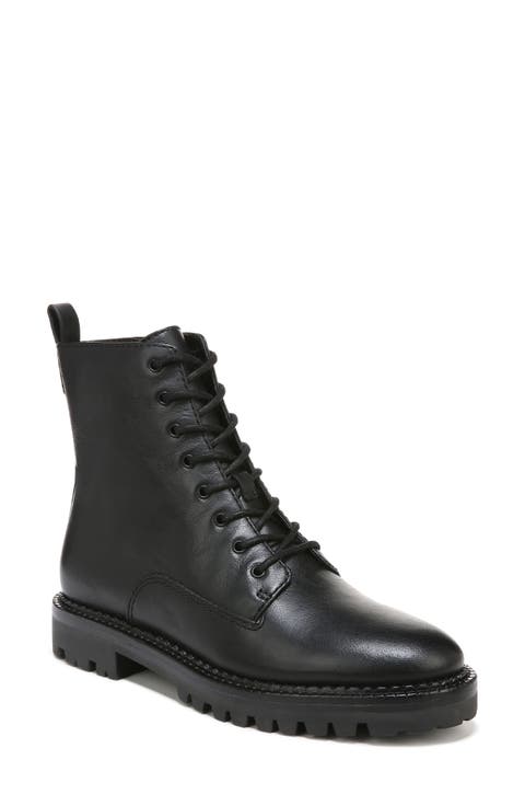 Cabria Lug Water Resistant Lace-Up Boot (Women)