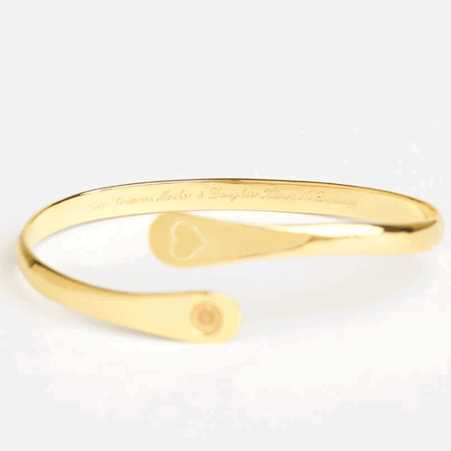 Hollywood Sensation Mother Daughter Bracelet Collection In Gold
