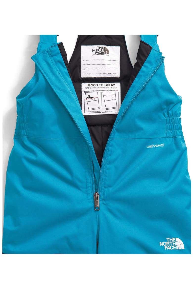 Kids' Freedom Insulated Snow Bib Overalls, Alternate, color, MERIDIAN BLUE