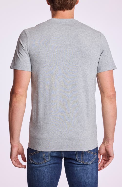 Paisley & Gray Lucas Crewneck T-shirt In Gold