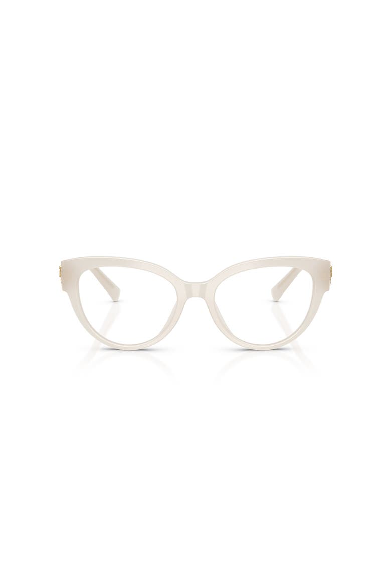 54mm Cat Eye optical glasses, Alternate, color, White