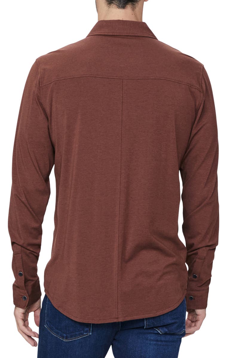 PAIGE Stockton Knit Button-Up Shirt, Alternate, color,