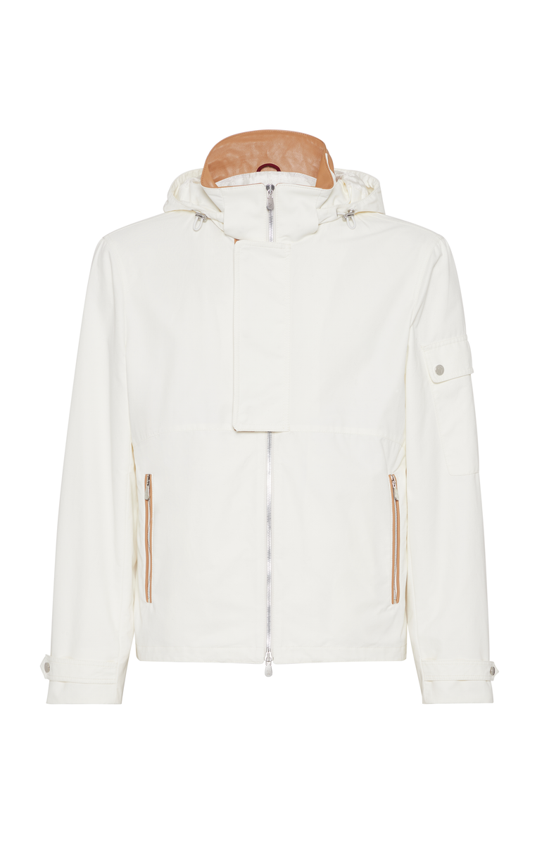 Brunello Cucinelli Gabardine outerwear jacket, Main, color, 