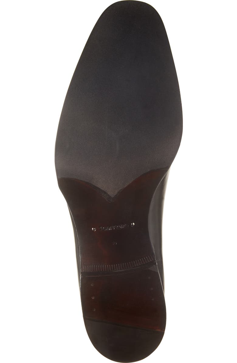 TOM FORD Tudor Burnished Leather Oxford, Alternate, color,