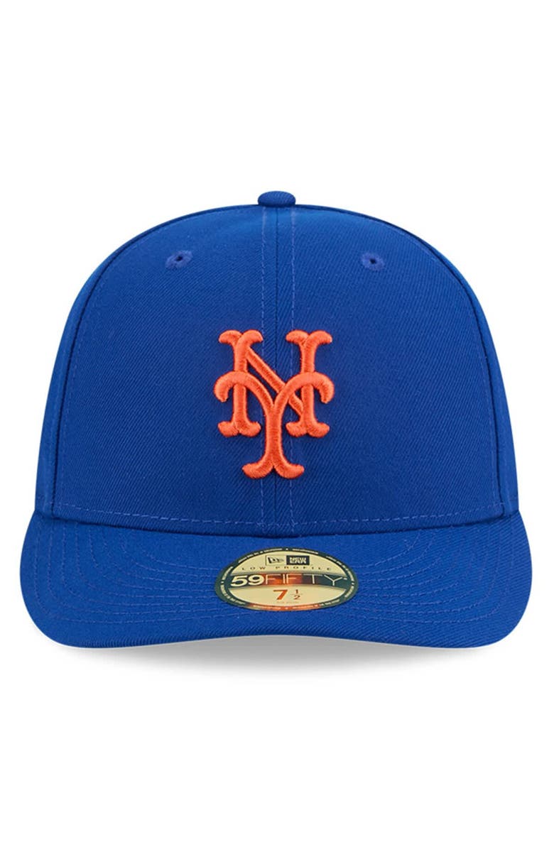 New Era Men's New Era Royal New York Mets Baseball Hall of Fame 59FIFTY Low Profile Fitted Hat, Alternate, color, Royal