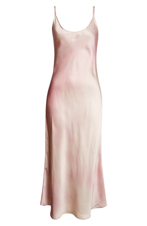 ACNE STUDIOS ACNE STUDIOS DARMA OMBRÉ SATIN SLIPDRESS