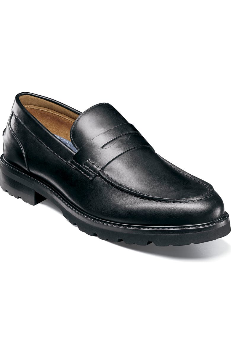 Florsheim Renegade Penny Loafer, Main, color, Black