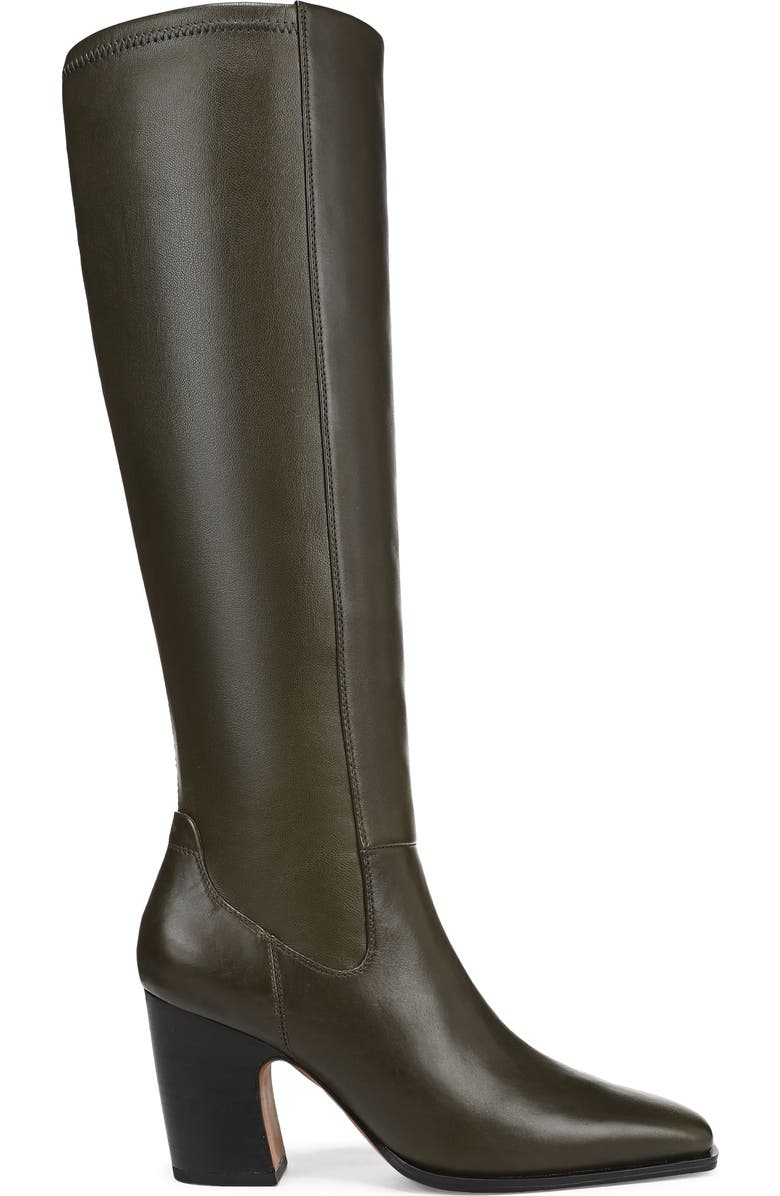 Franco Sarto Jonie Knee High Boot, Alternate, color, Deep Olive Green