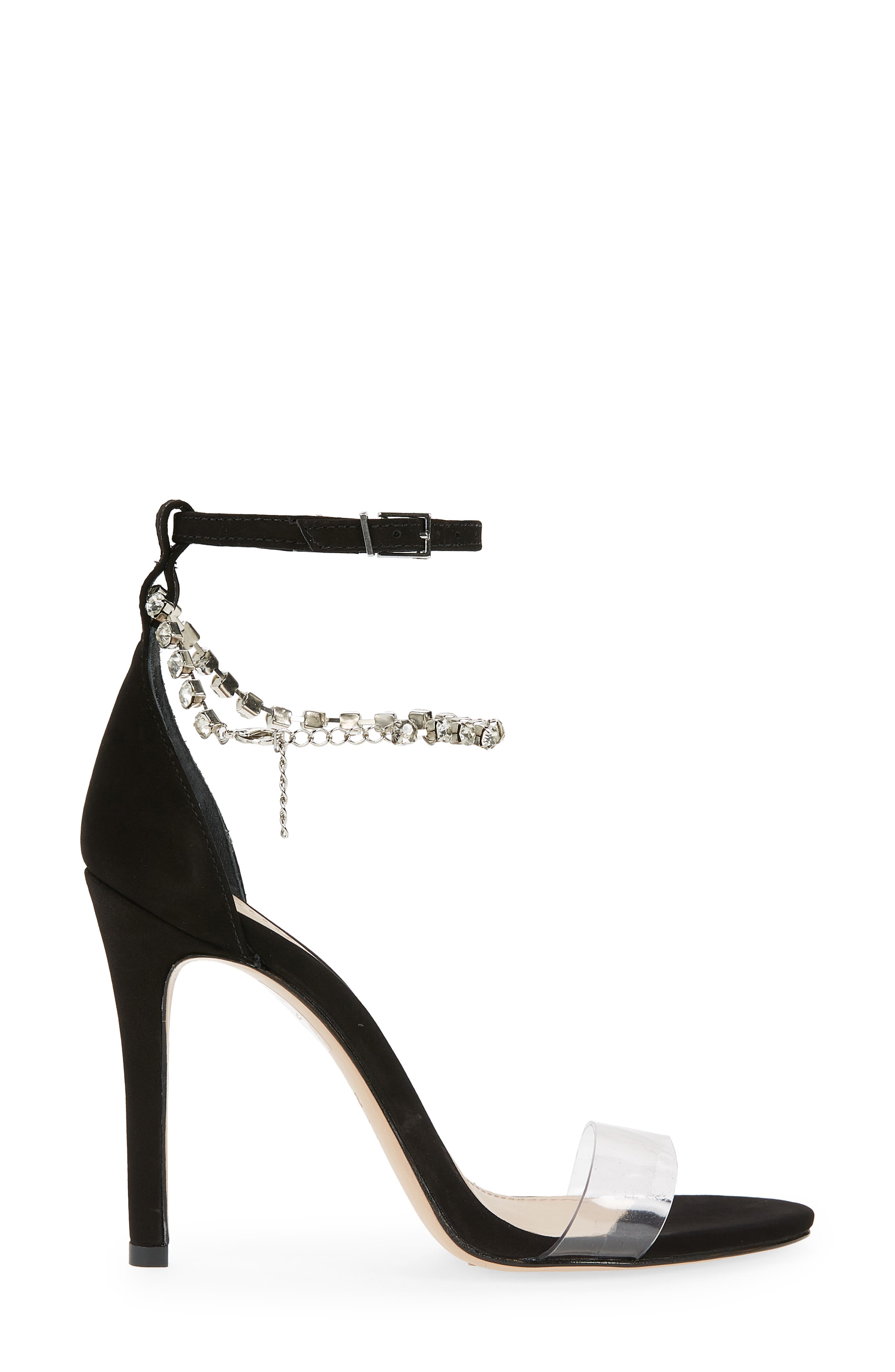 Schutz Lah Embellished Ankle Strap Sandal, Alternate, color, 