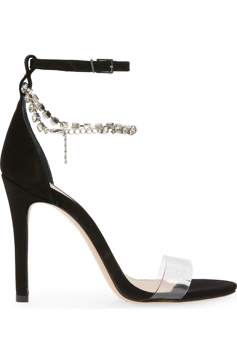 Schutz Lah Embellished Ankle Strap Sandal, Alternate, color,