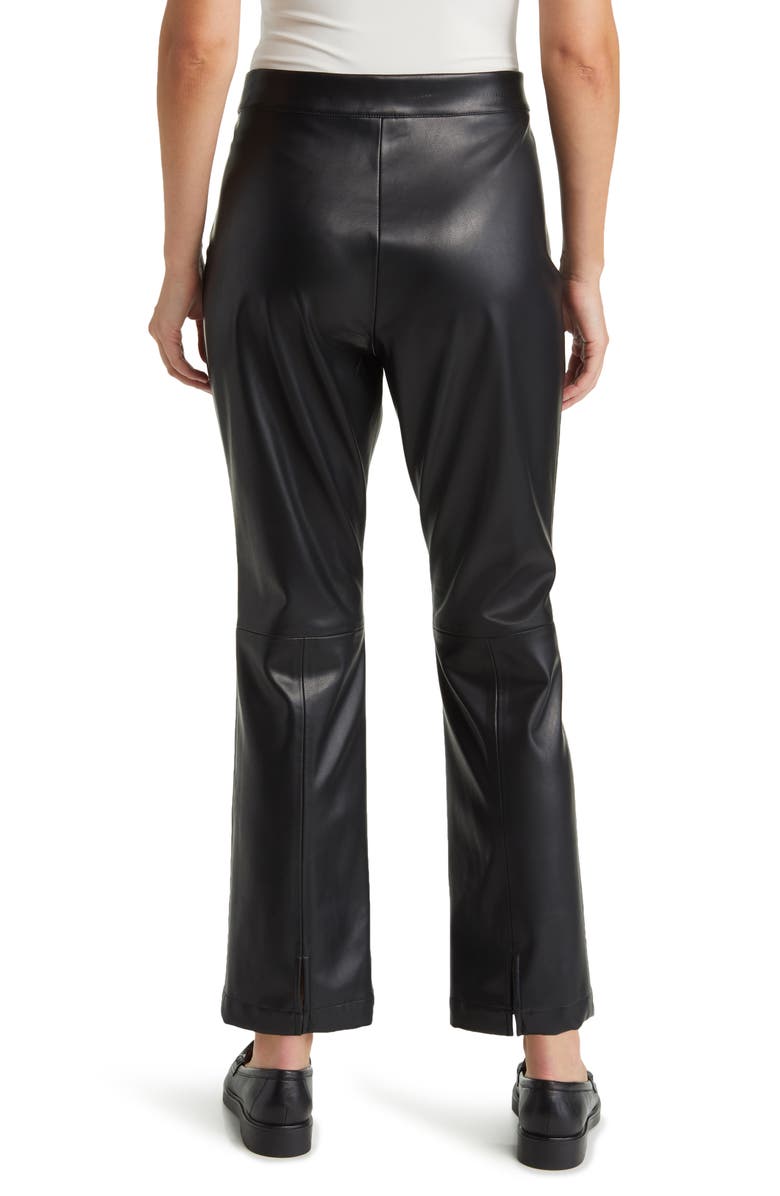 Masai Copenhagen Panadi Faux Leather Ankle Pants, Alternate, color, Black