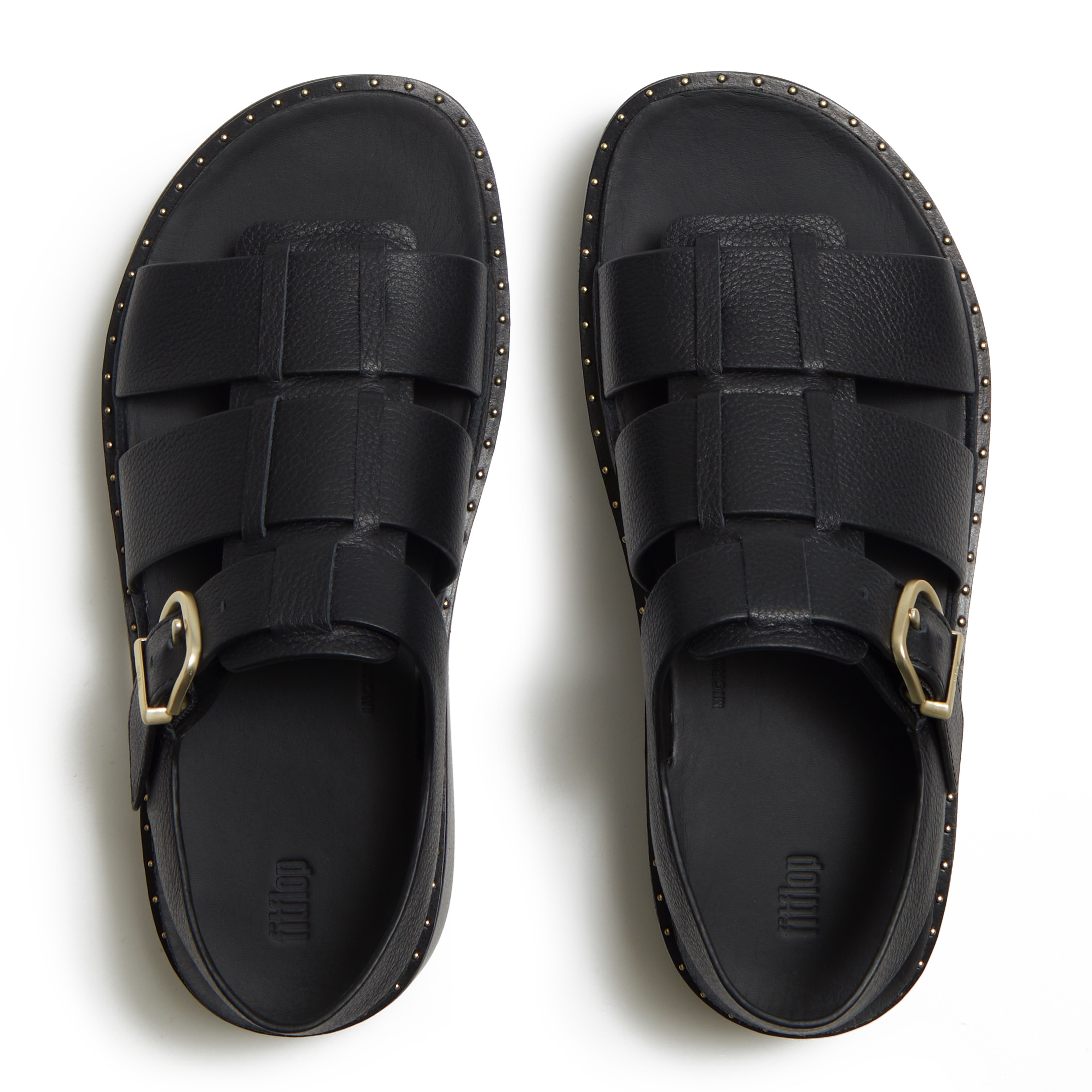 Gen-FF Max Fisherman Sandals, Alternate, color, All Black