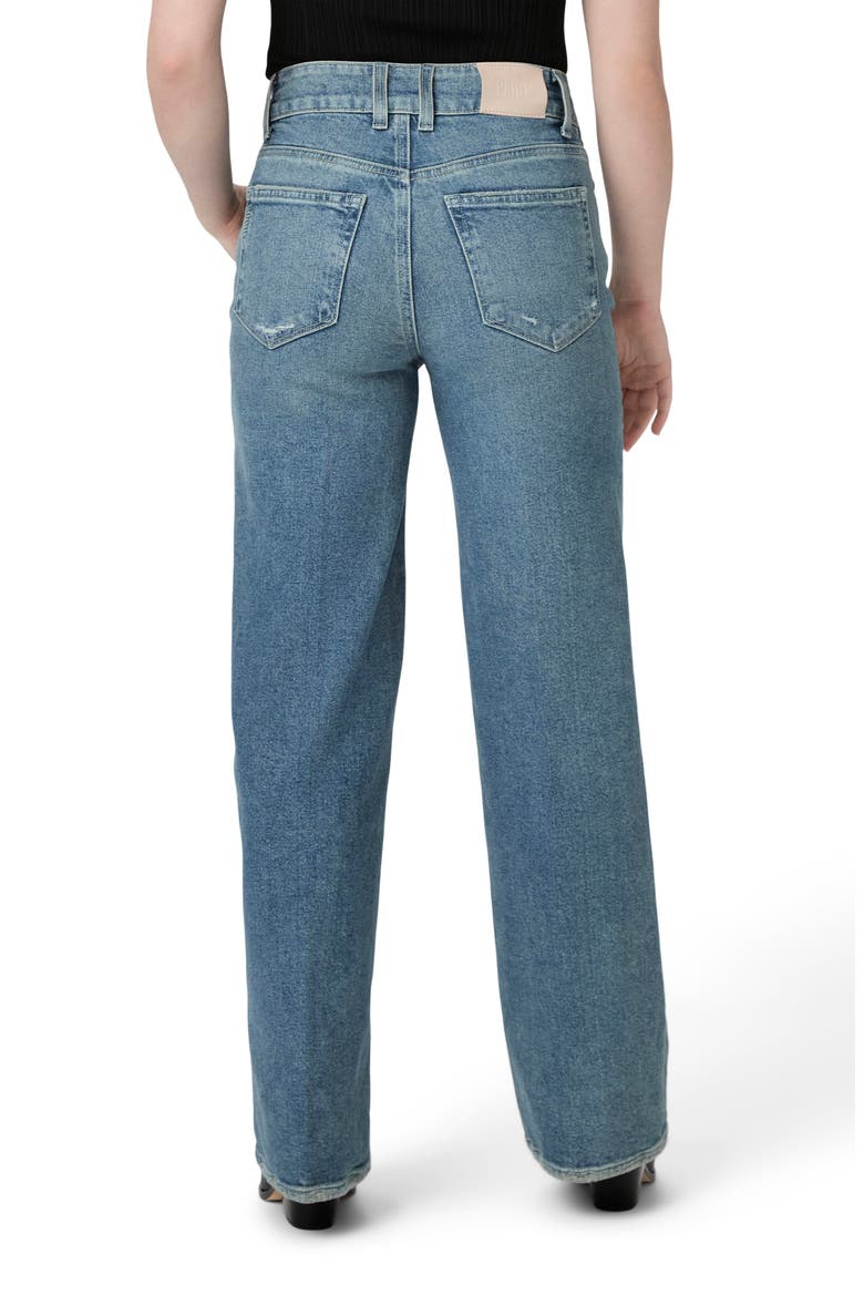 Sasha High Waist Wide Leg Jeans, Alternate, color, CATSMEOWDI