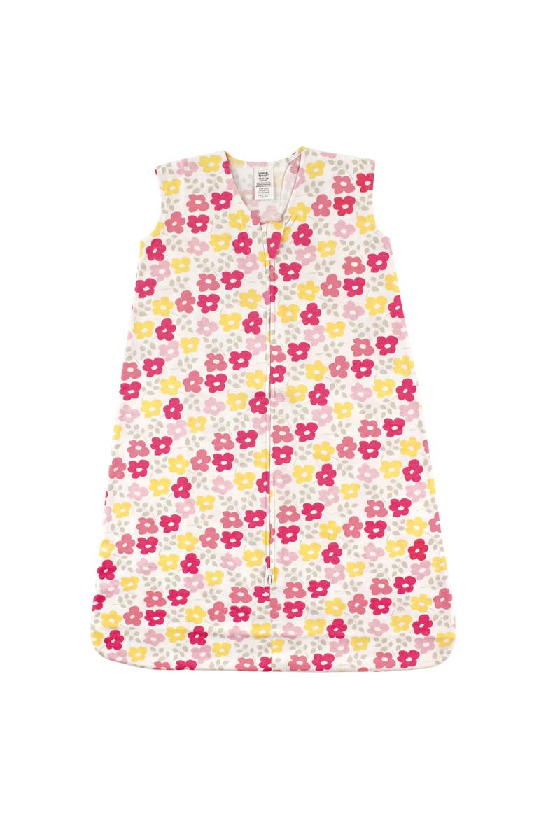 Soft Jersey Cotton Sleep Sack for Cozy Nights, Main, color, Flowers Jersey