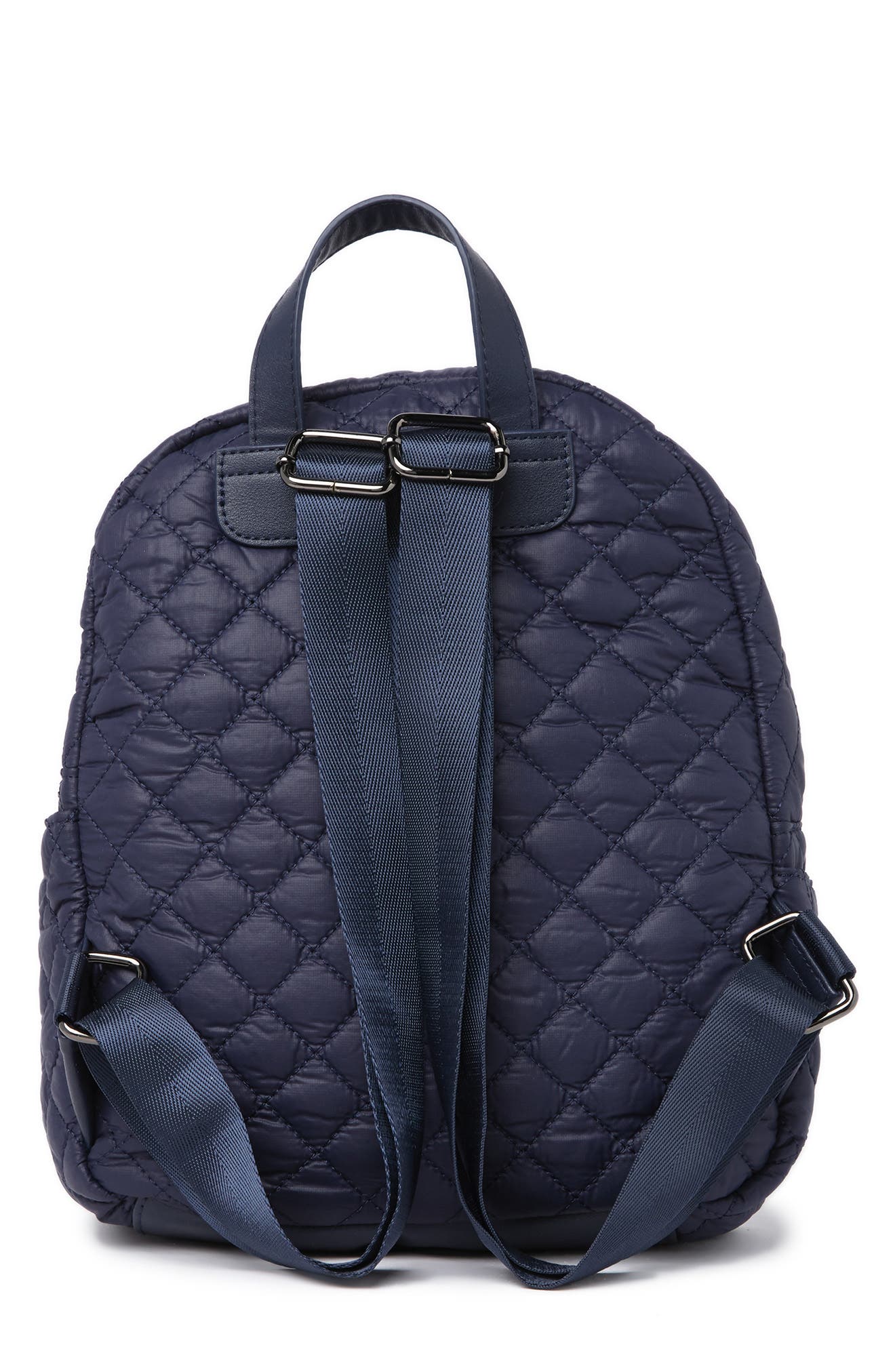 Diamond Quilted Backpack, Alternate, color, MIDNIGHT