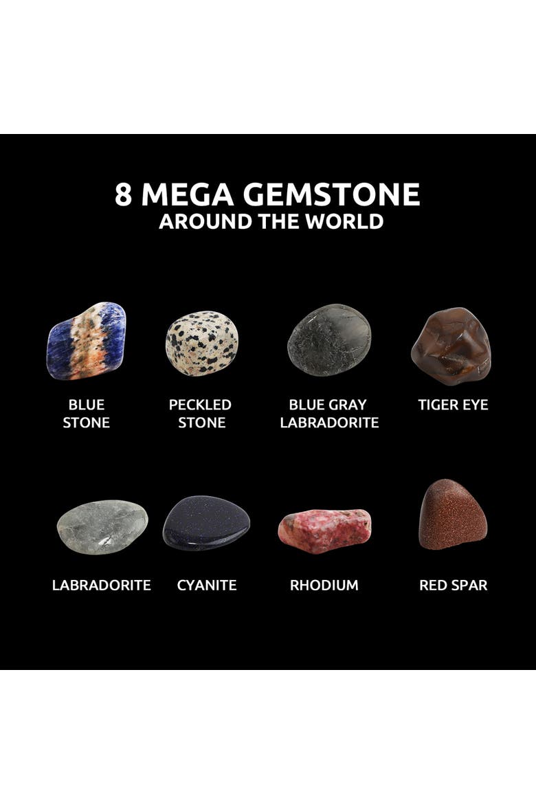 Northern Ireland Gemstone Dig Kit 4Pc, Alternate, color, Multicolored