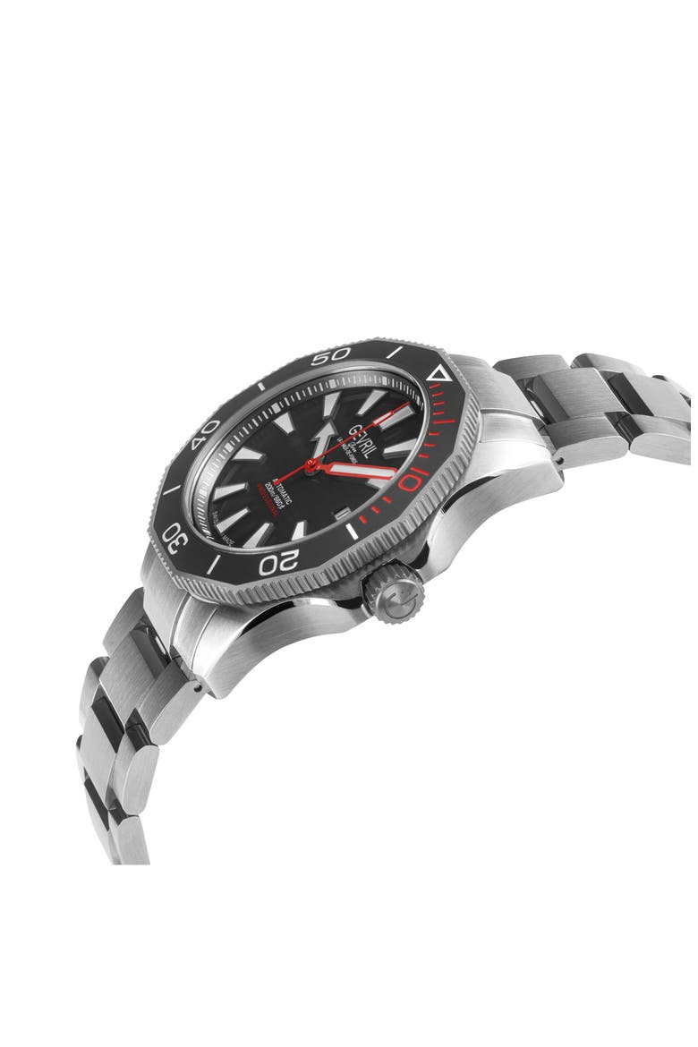 Pier 90 Automatic Bracelet Watch, Alternate, color, SILVER