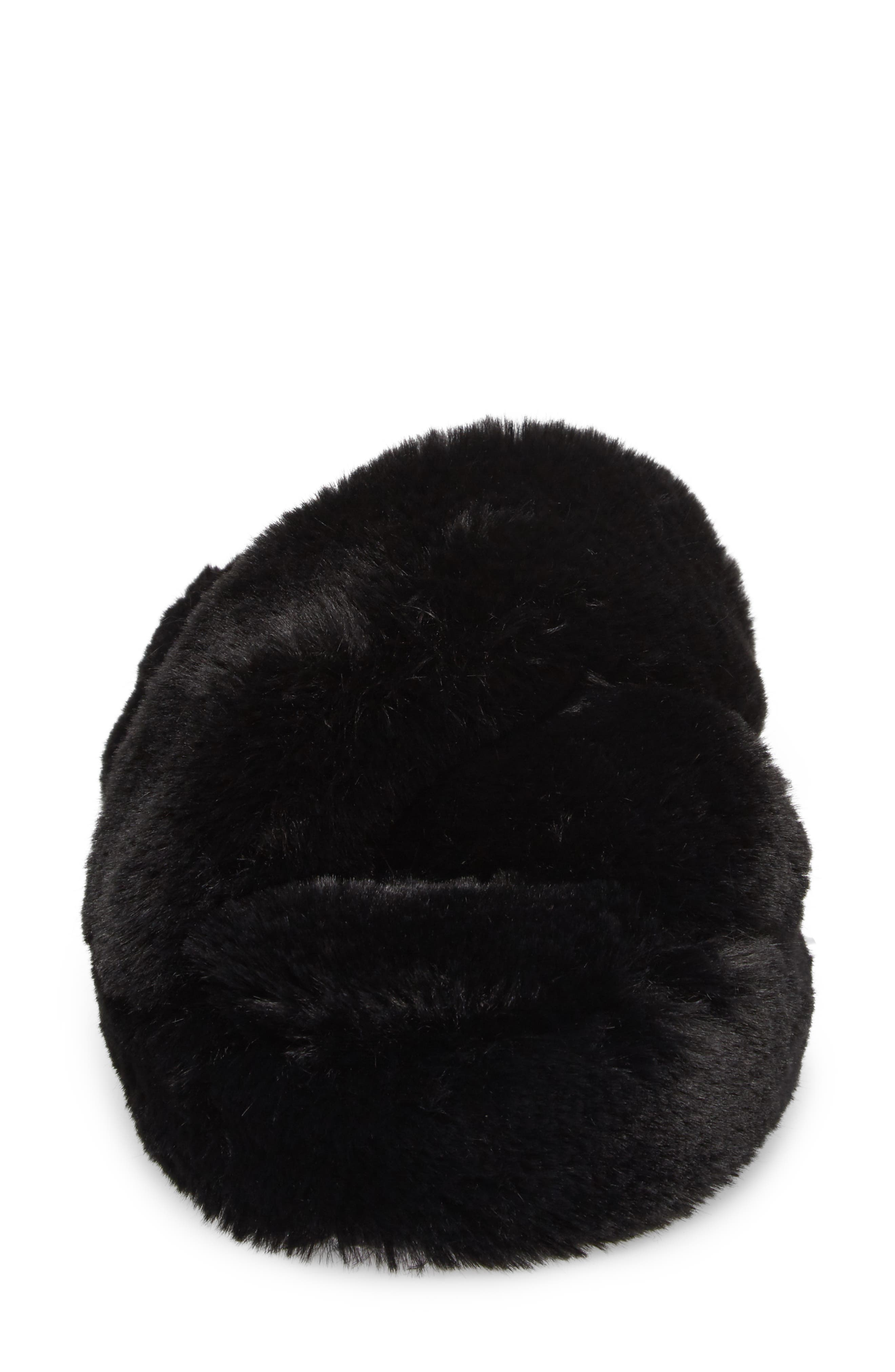 Steve Madden Comfy Faux Fur Slipper, Alternate, color, 