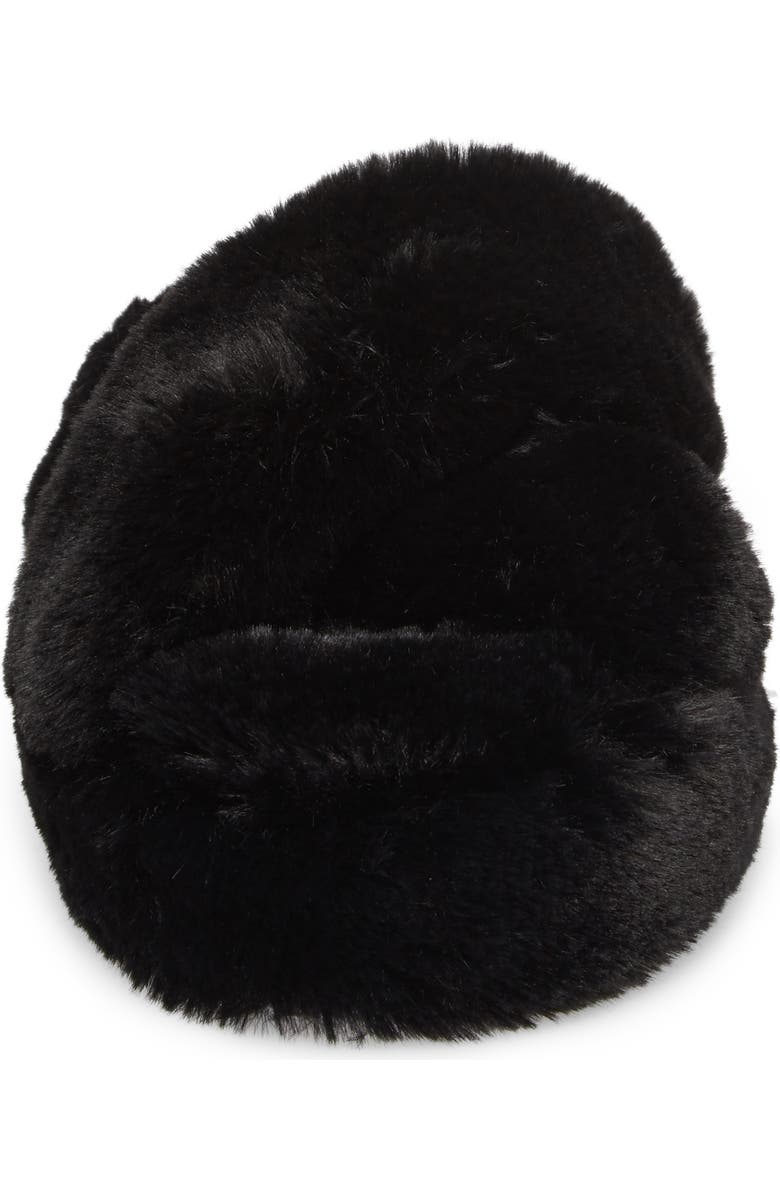 Steve Madden Comfy Faux Fur Slipper, Alternate, color,