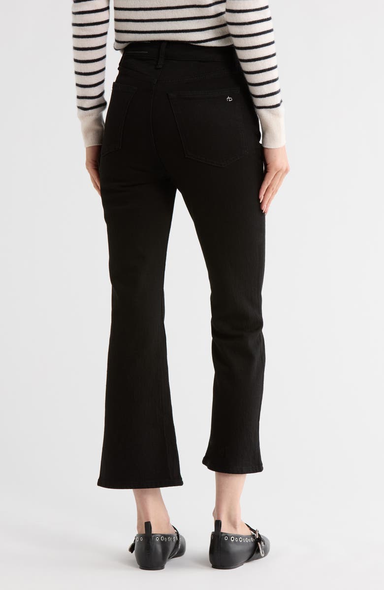 rag & bone Casey High Waist Flare Leg Jeans, Alternate, color, 