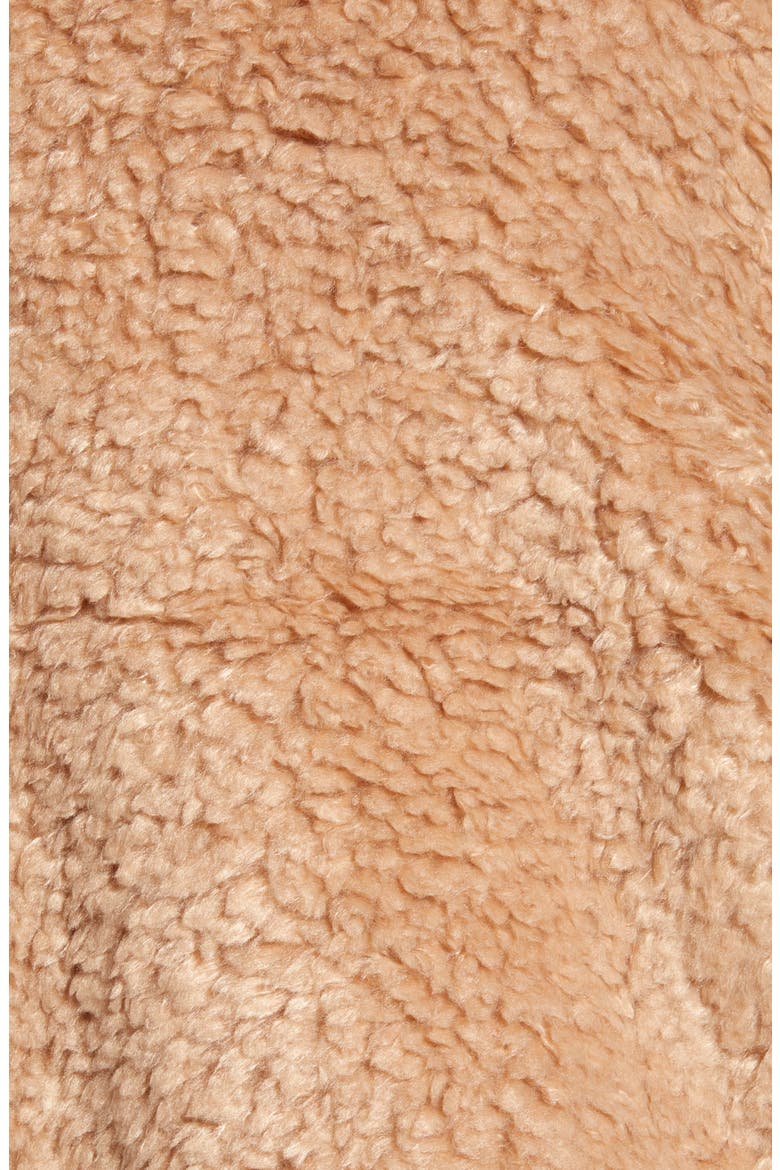 BB Dakota Teddy Or Not Faux Fur Bomber Jacket, Alternate, color, CAMEL