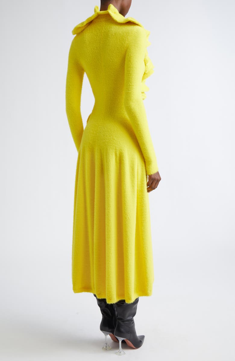 DIESEL<sup>®</sup> M-Ingelina Long Sleeve Wrap Sweater Dress, Alternate, color, Yellow