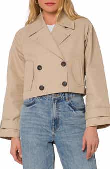 Topanga Cropped Trench Jacket